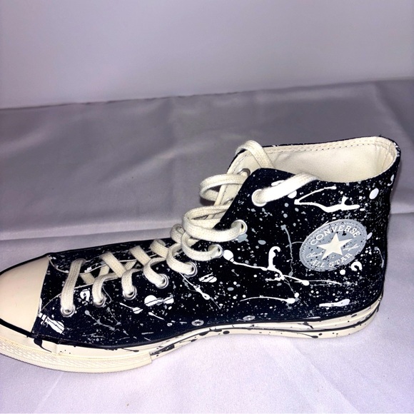Size 13 Converse Chuck 70 Hi Paint Splatter Rare Sneaker A01171C Men's Shoe - Picture 1 of 7